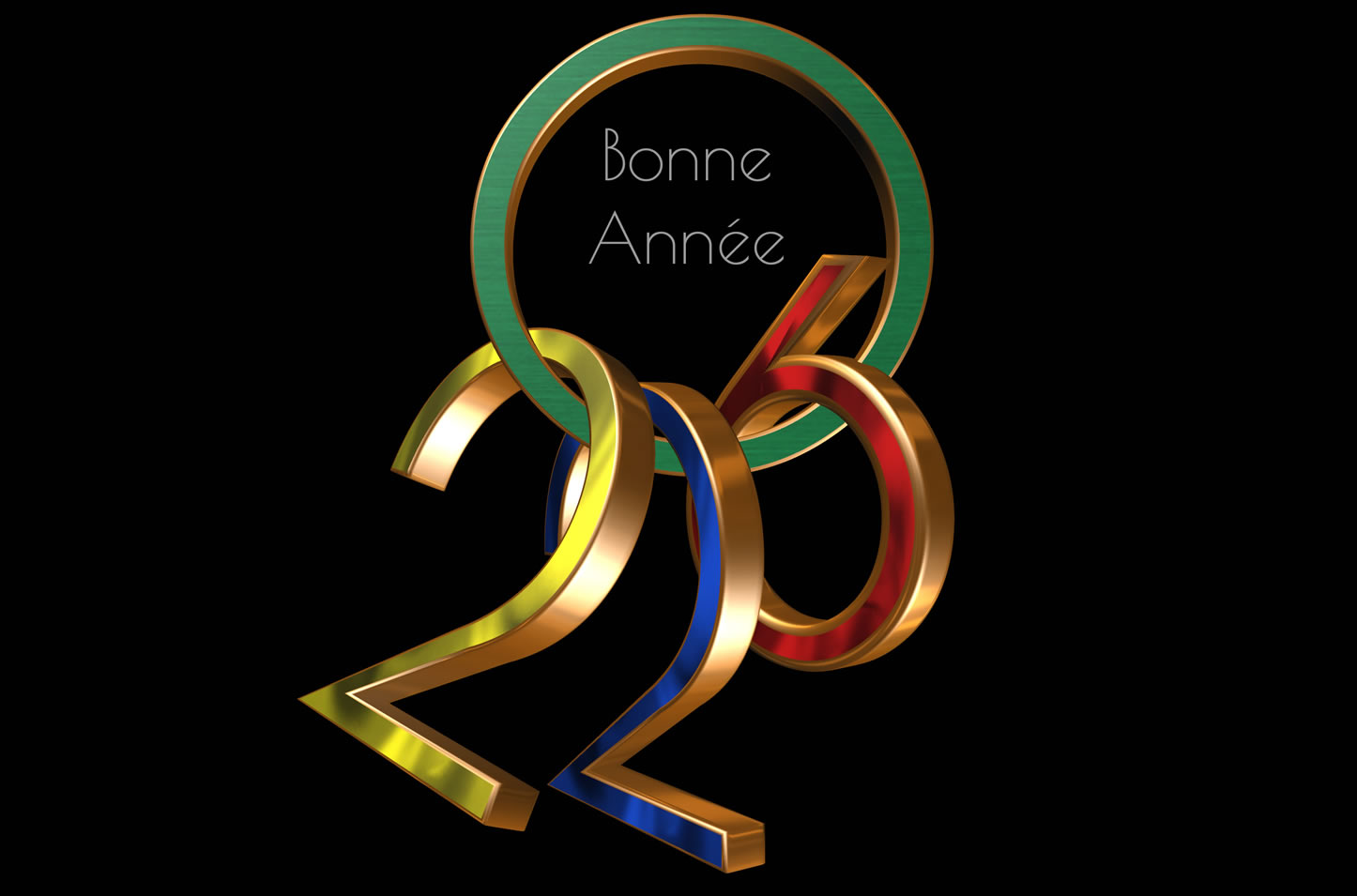 Imag avec les numéros 2 suspendus dans le grand cercle zéro.
